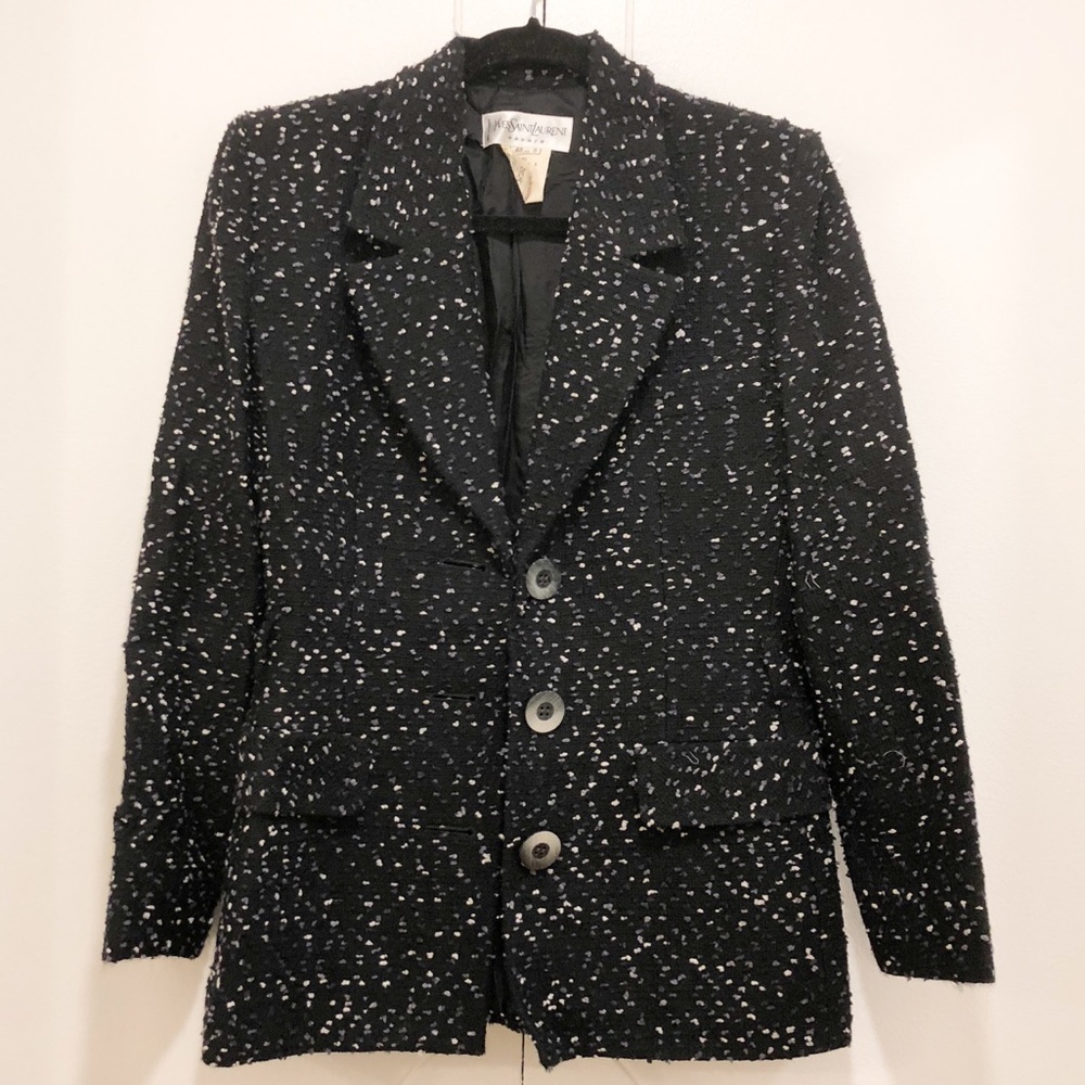Vintage Yves Saint Laurent Boucle Blazer